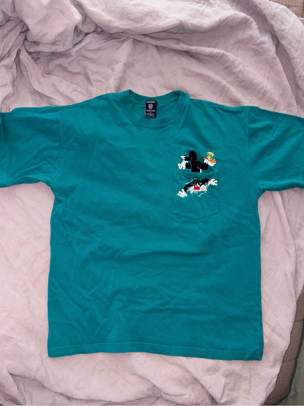 Vintage Looney Tunes Embroidered Tee